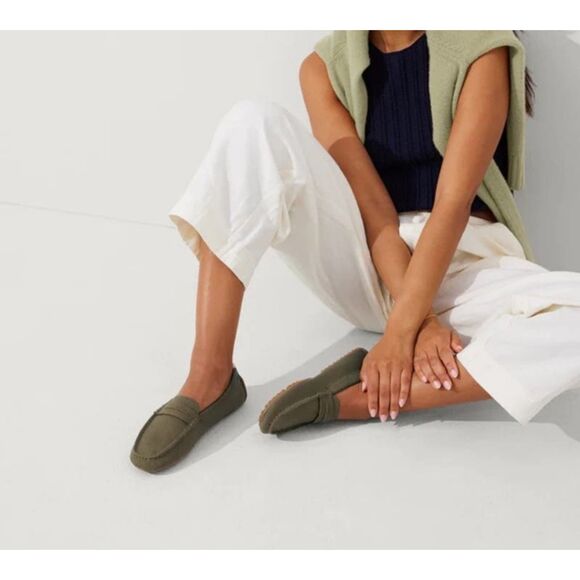 Rothy's The Driver Flats, Women's Flats, Olive Green, Size 8.5, Used - Picture 11 of 12